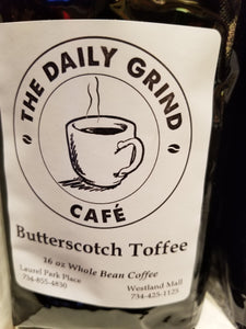 Butterscotch Toffee Gourmet Flavored Coffee