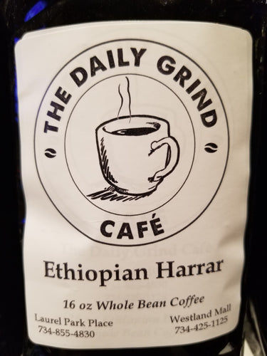 Ethiopian Harrar Gourmet Coffee