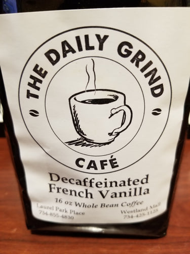 Decaffeinated French Vanilla Gourmet Flavored Coffee