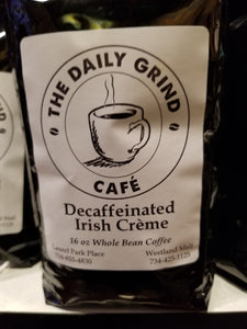 Decaffeinated Irish Crème Gourmet Flavored Coffee